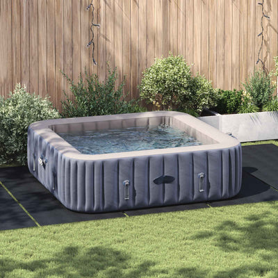 Vidaxl Schwimmbadbodenplane schwarz 550 x 280 x 0,1 cm Vliesstoff