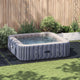 Vidaxl Schwimmbadbodenplane schwarz 550 x 280 x 0,1 cm Vliesstoff