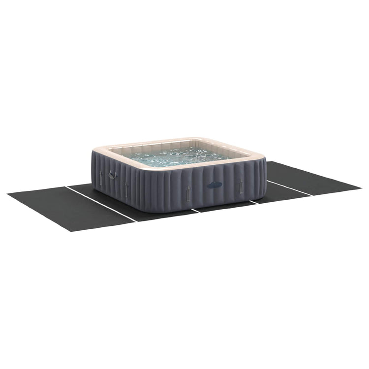Vidaxl Schwimmbadbodenplane schwarz 550 x 280 x 0,1 cm Vliesstoff