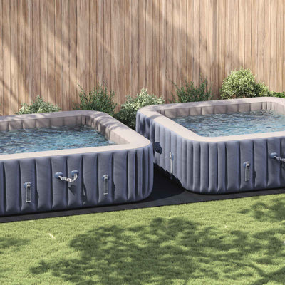Vidaxl Schwimmbadbodenplane schwarz 820 x 420 x 0,1 cm Vliesstoff