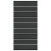 Vidaxl Schwimmbadbodenplane schwarz 999 x 500 x 0,1 cm Vliesstoff