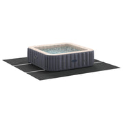Vidaxl Schwimmbadbodenplane schwarz 396 x 396 x 0,1 cm Vliesstoff - afbeelding 3