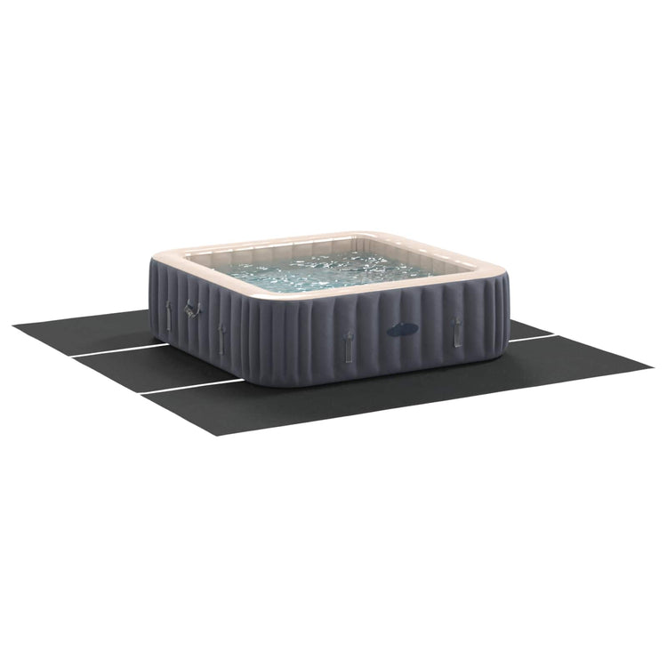 Vidaxl Schwimmbadbodenplane schwarz 396 x 396 x 0,1 cm Vliesstoff