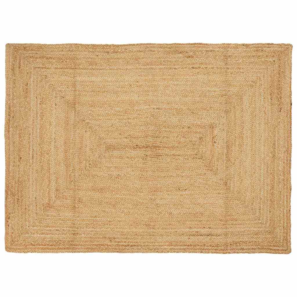 Vidaxx Flächenteppich Beige 120 x 170 cm Jute
