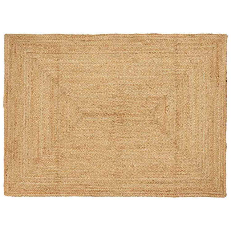 Vidaxx Flächenteppich Beige 120 x 170 cm Jute