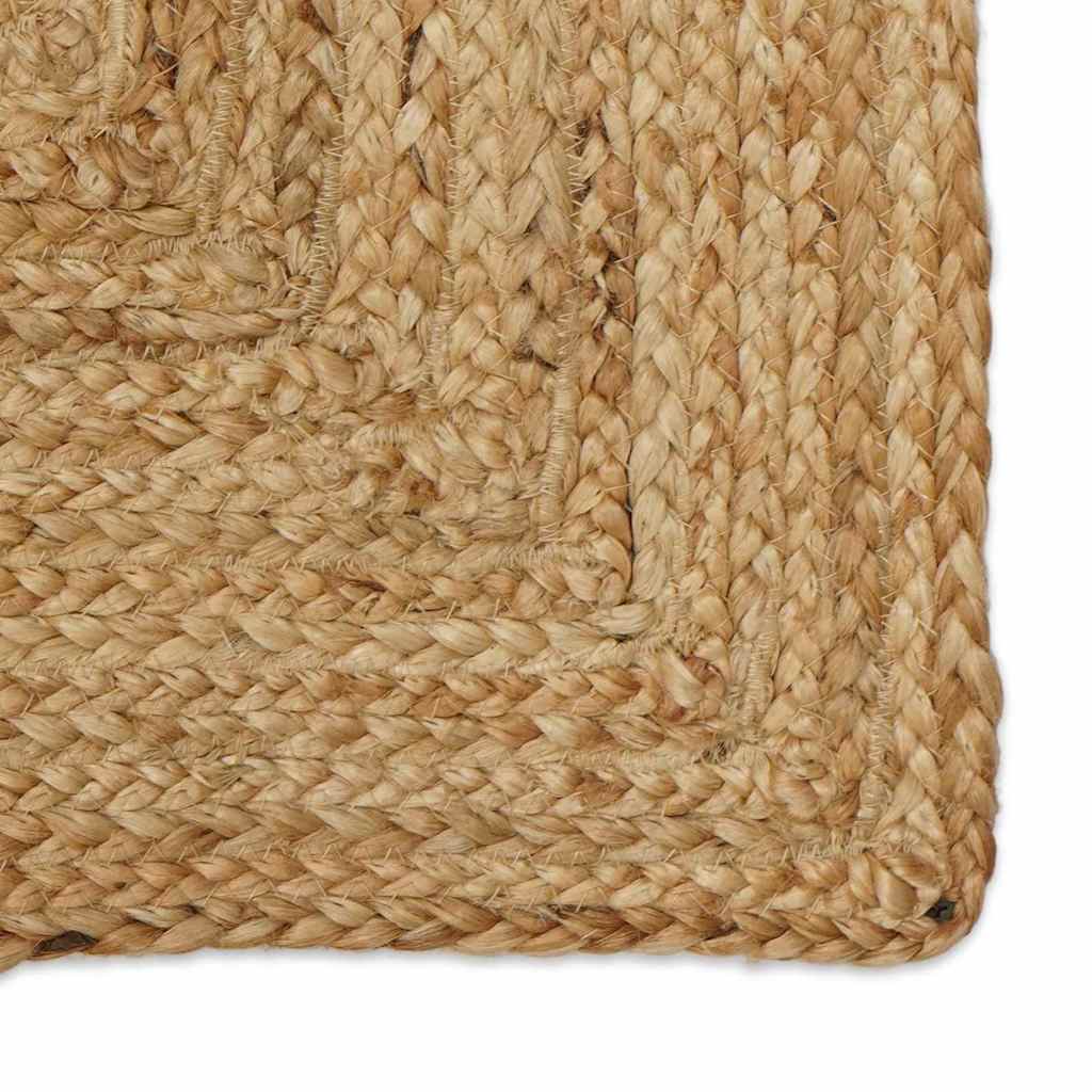 Vidaxx Flächenteppich Beige 240 x 240 cm Jute