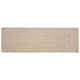 Vidaxx Teppiche rechteckig Natur und Weiß 80 x 250 cm Jute