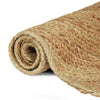 Vidaxx Teppiche quadratisch braun 120 x 120 cm Jute