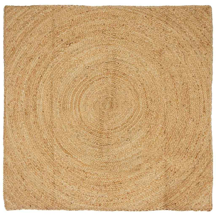 Vidaxx Teppiche quadratisch braun 120 x 120 cm Jute