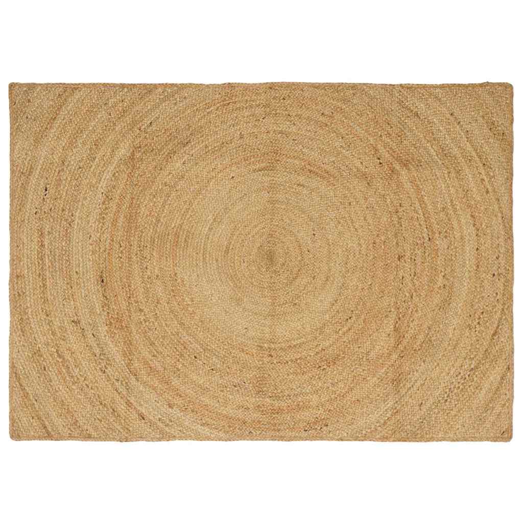Vidaxx rechteckige braune Teppiche 120 x 170 cm Jute
