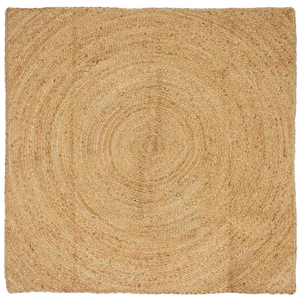 Vidaxx Teppiche quadratisch braun 160 x 160 cm Jute