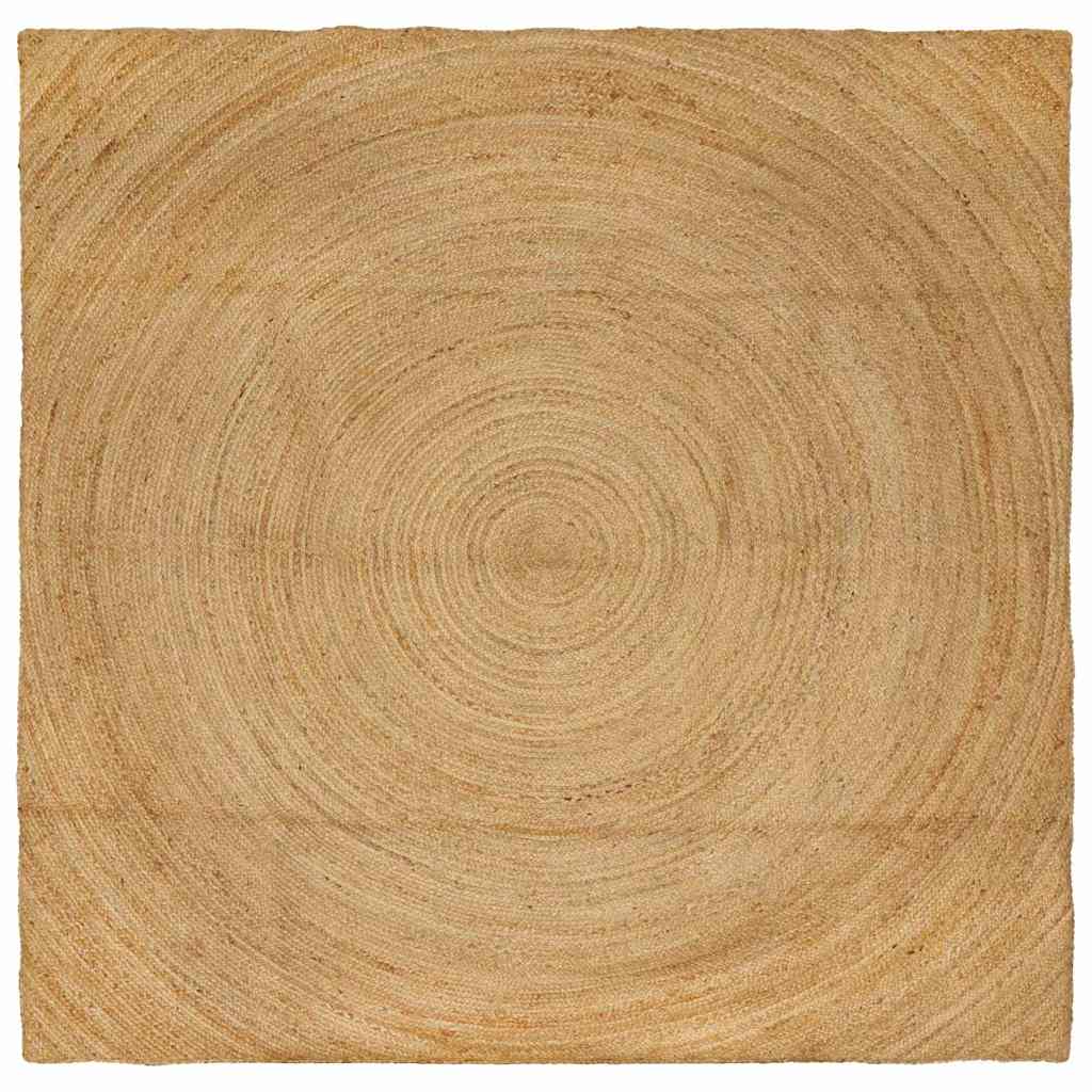 Vidaxx Teppiche quadratisch braun 200 x 200 cm Jute