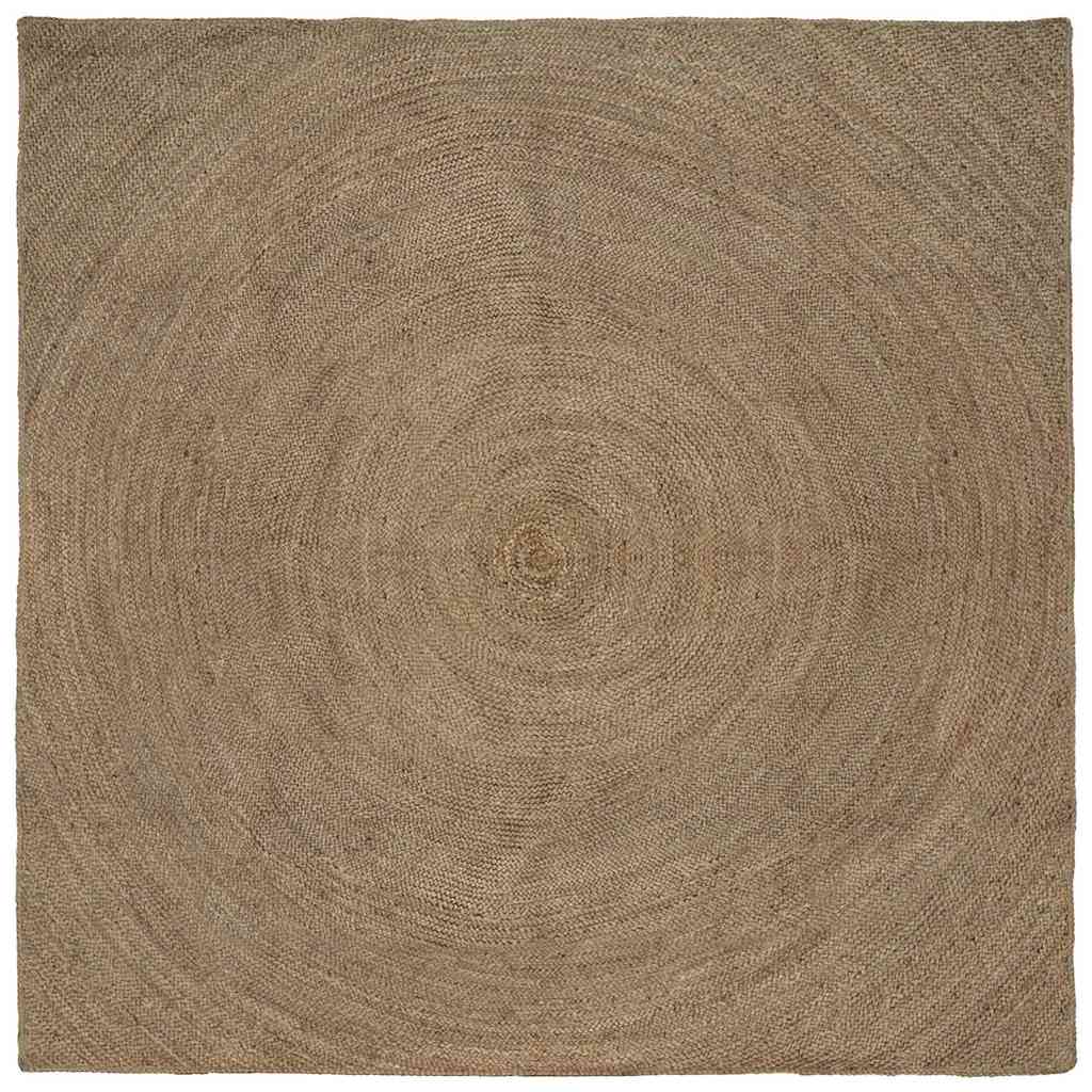 Vidaxx Teppiche quadratisch grau 200 x 200 cm Jute