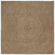 Vidaxx Teppiche quadratisch grau 200 x 200 cm Jute