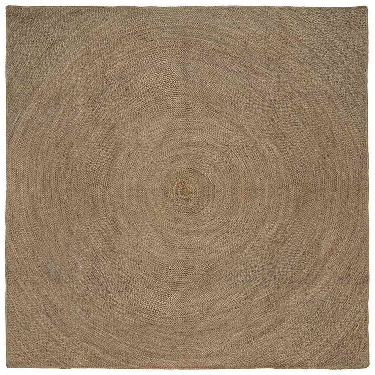 Vidaxx Teppiche quadratisch grau 300 x 300 cm Jute