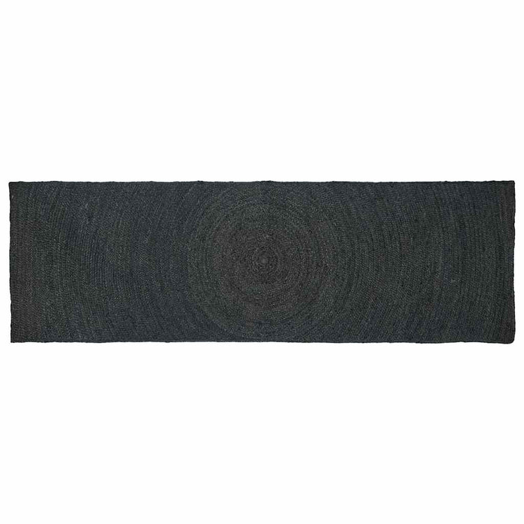Vidaxl Teppiche rechteckig dunkelgrau 80 x 200 cm Jute