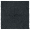 Vidaxl Teppiche quadratisch dunkelgrau 120 x 120 cm Jute