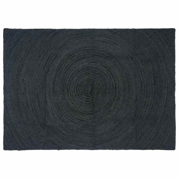 Vidaxl Teppiche rechteckig dunkelgrau 140 x 200 cm Jute