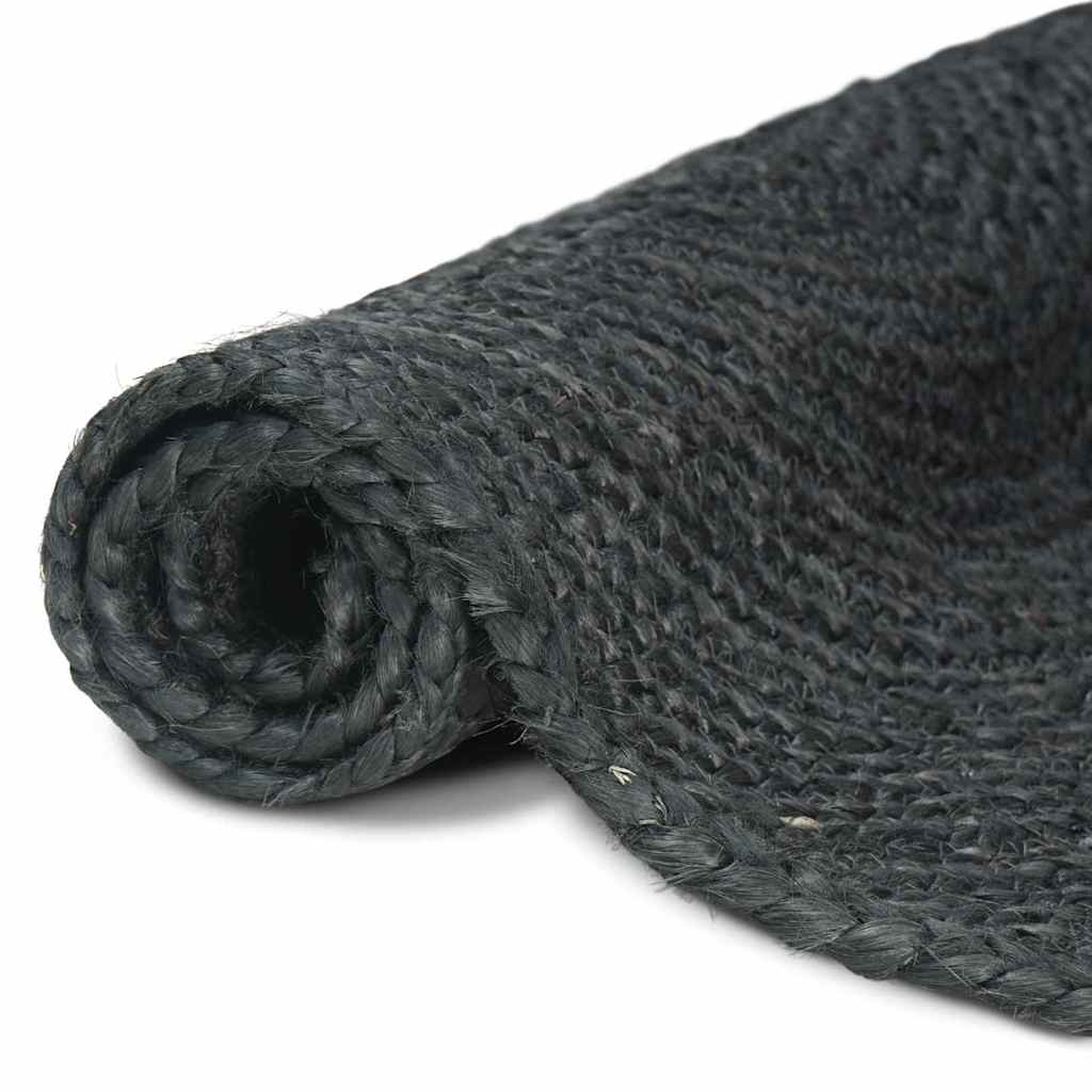 Vidaxl Teppiche quadratisch dunkelgrau 200 x 200 cm Jute