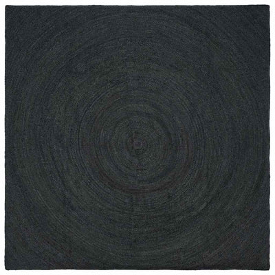 Vidaxl Teppiche quadratisch dunkelgrau 200 x 200 cm Jute