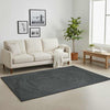Vidaxl Teppiche quadratisch dunkelgrau 240 x 240 cm Jute