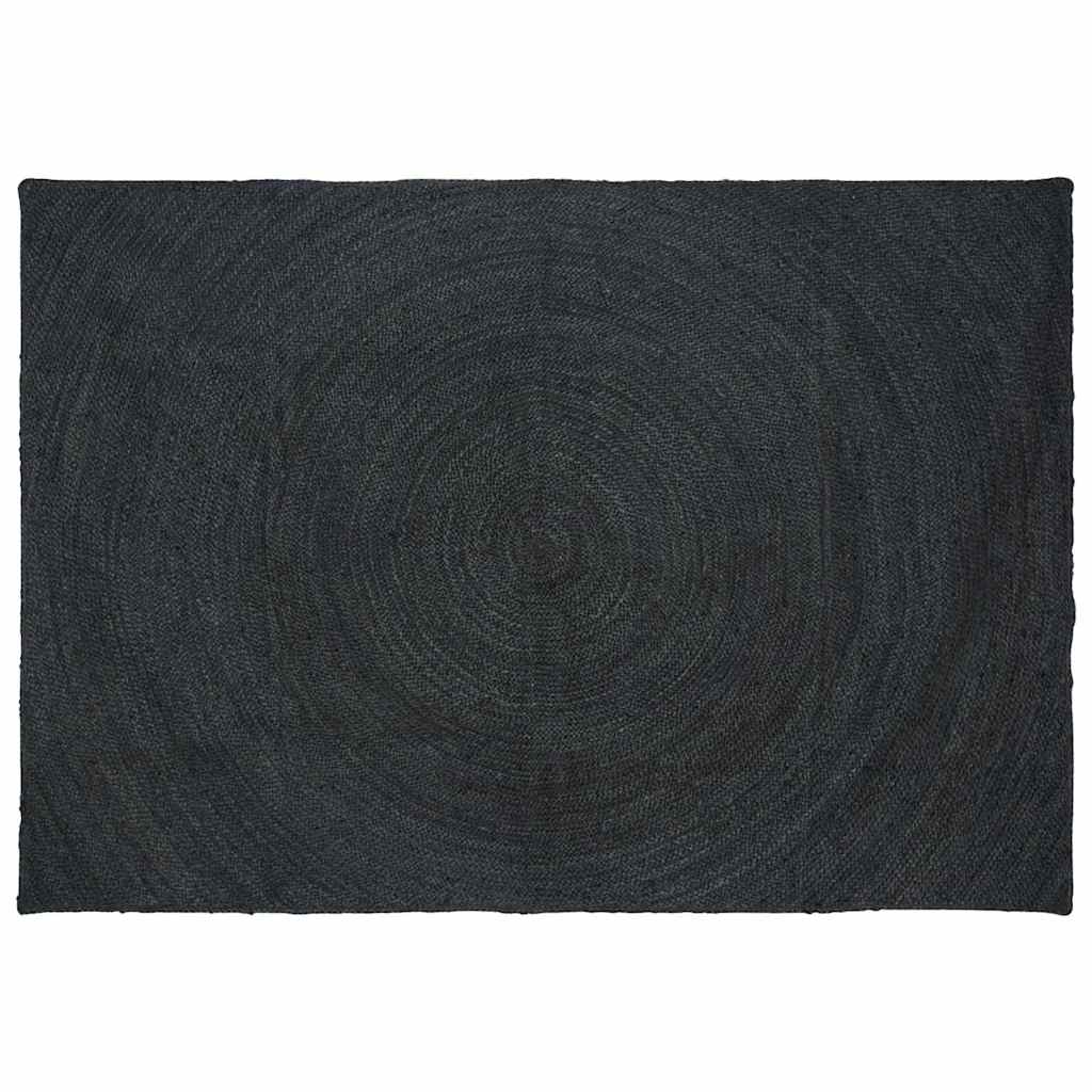 Vidaxl Teppiche rechteckig dunkelgrau 240 x 340 cm Jute
