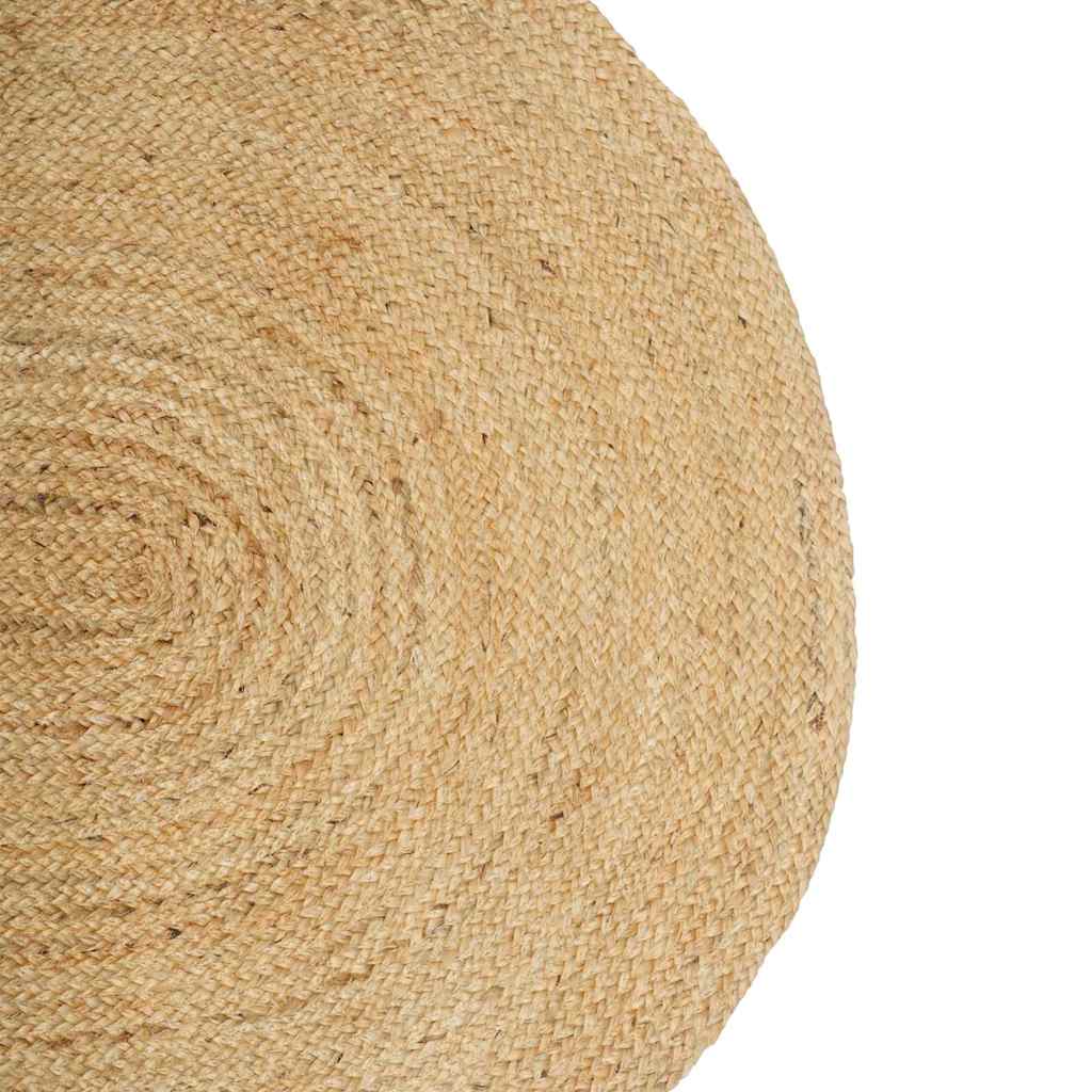 Vidaxl Teppiche oval natur 100 x 152 cm Jute