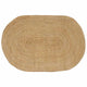 Vidaxl Teppiche oval natur 205 x 305 cm Jute