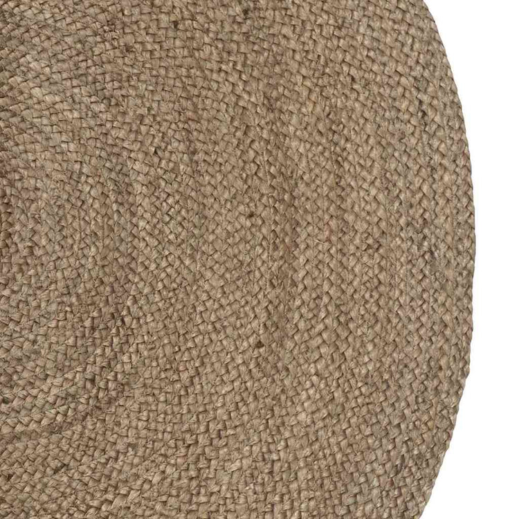 Vidaxl Teppiche oval grau 122 x 183 cm Jute