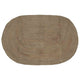 Vidaxl Teppiche oval grau 152 x 245 cm Jute