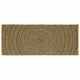 Vidaxx Teppich Natur und Schwarz 80 x 200 cm Jute