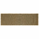 Vidaxl-Teppich Natur und Schwarz 80 x 250 cm Jute