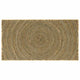 Vidaxl-Teppich Natur und Schwarz 100 x 200 cm Jute