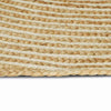 Vidaxl-Teppich Natur und Weiß 100 x 152 cm Jute