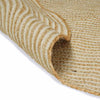 Vidaxx Teppich Natur und Weiß 152 x 245 cm Jute