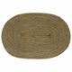 Vidaxx Teppich Natur und Schwarz 122 x 183 cm Jute