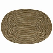 Vidaxx Teppich Natur und Schwarz 205 x 305 cm Jute - afbeelding 1