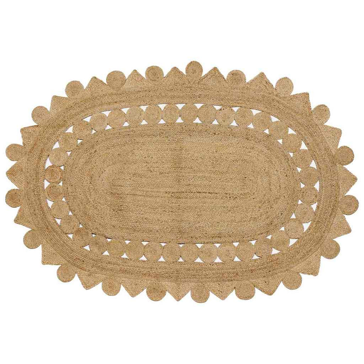 Vidaxx Teppich braun 205 x 305 cm Jute