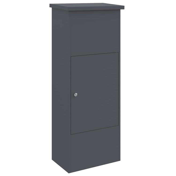 Vidaxx Paketeinsatzbox mit Schloss Anthrazit 44,5 x 29 x 110,5 cm Stahl