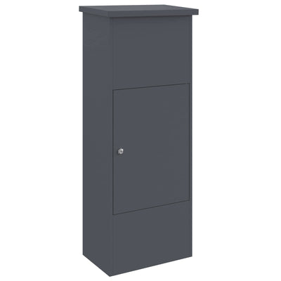 Vidaxx Paketeinsatzbox mit Schloss Anthrazit 44,5 x 29 x 110,5 cm Stahl