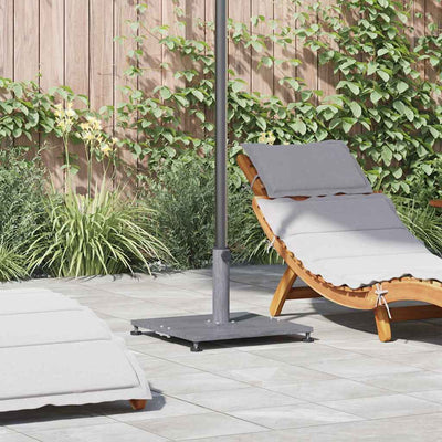 Vidaxx Sonnenschirmständer dunkelgraue Holzoptik 45 x 45 x 31 cm