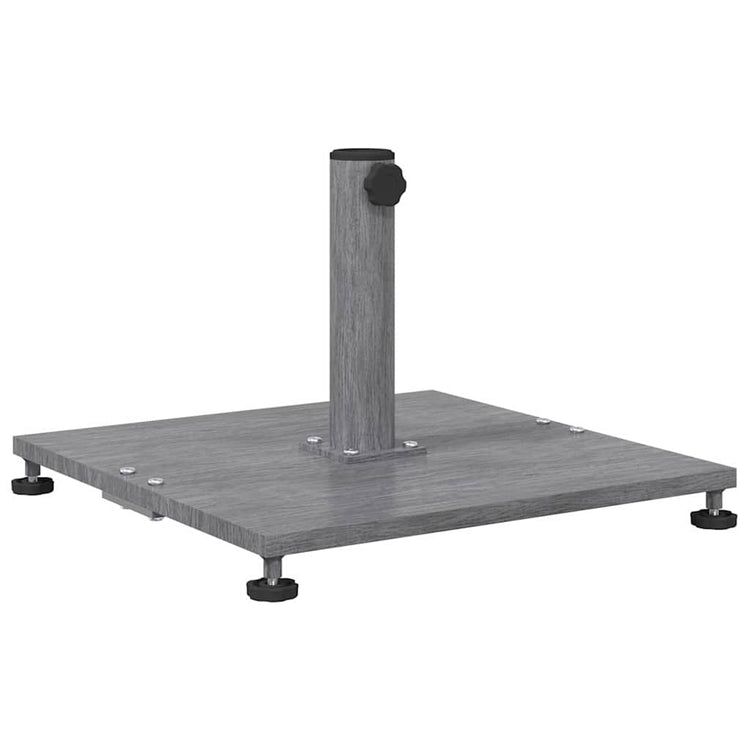 Vidaxx Sonnenschirmständer dunkelgraue Holzoptik 45 x 45 x 31 cm