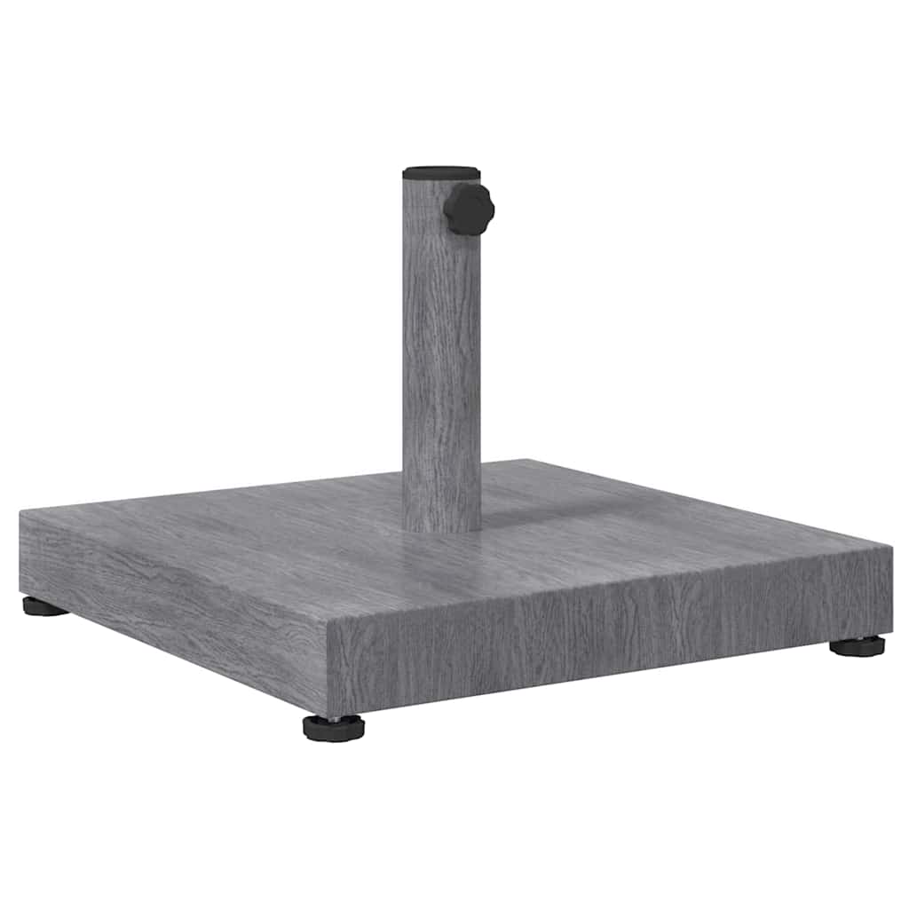 Vidaxx Sonnenschirmständer dunkelgraue Holzoptik 45 x 45 x 31,5 cm