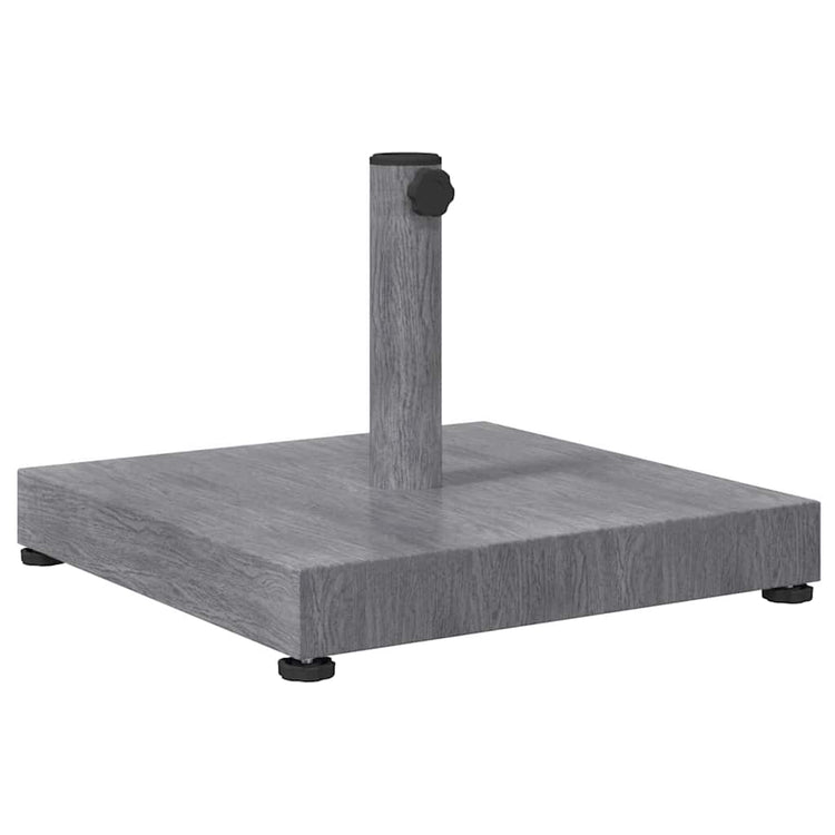 Vidaxx Sonnenschirmständer dunkelgraue Holzoptik 45 x 45 x 31,5 cm