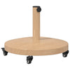 Vidaxx Sonnenschirmständer helles Holz 48 x 48 x 32 cm