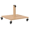 Vidaxx Sonnenschirmständer helles Holz 45 x 45 x 31,5 cm