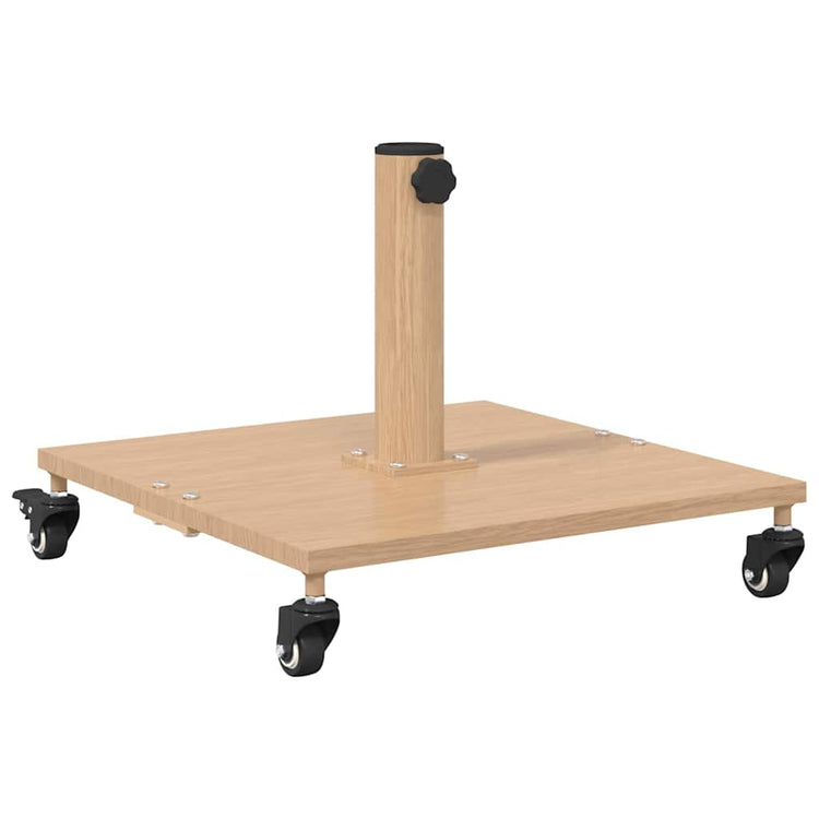 Vidaxx Sonnenschirmständer helles Holz 45 x 45 x 31,5 cm