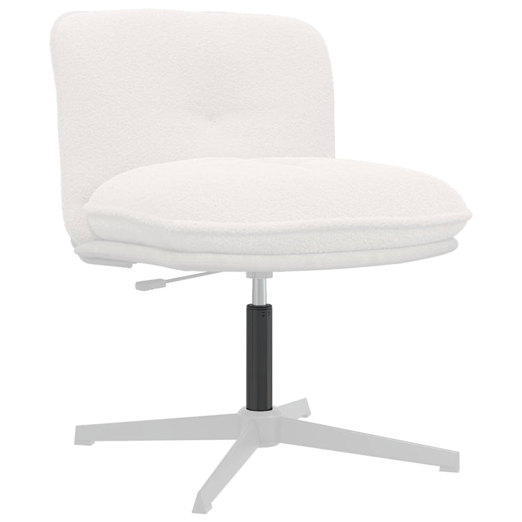 Vidaxx Bürostuhl Gasflasche Schwarz 318-473 mm Eisen