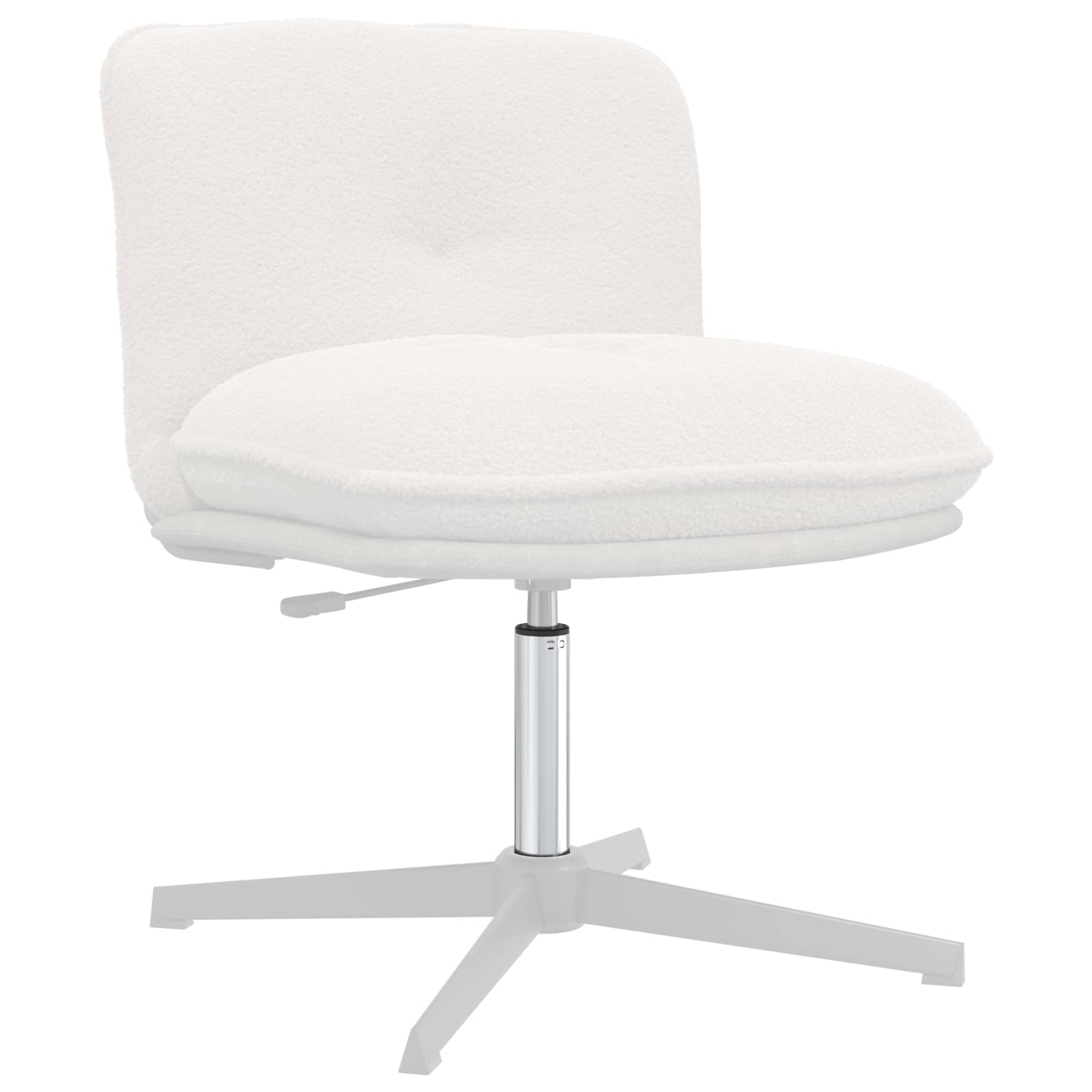 Vidaxx Bürostuhl Gasflasche Chrom 307-447 mm Eisen