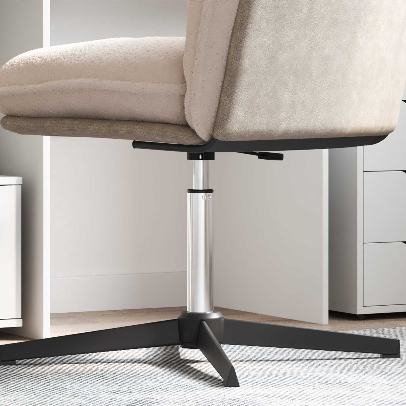 Vidaxx Bürostuhl Gasflasche Chrom 355-540 mm Eisen